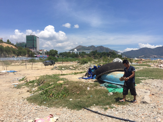 Dự án lấn biển Nha Trang Sao gần 2 năm chậm tiến độ.