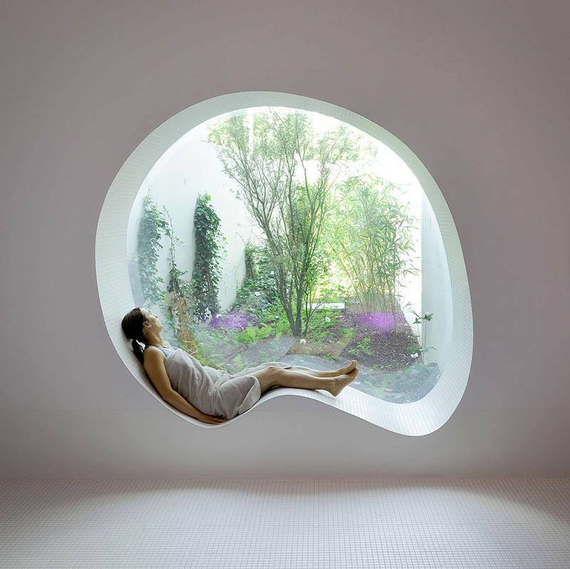Làm mới không gian nhà với những ô cửa sổ hình tròn tuyệt đẹp
