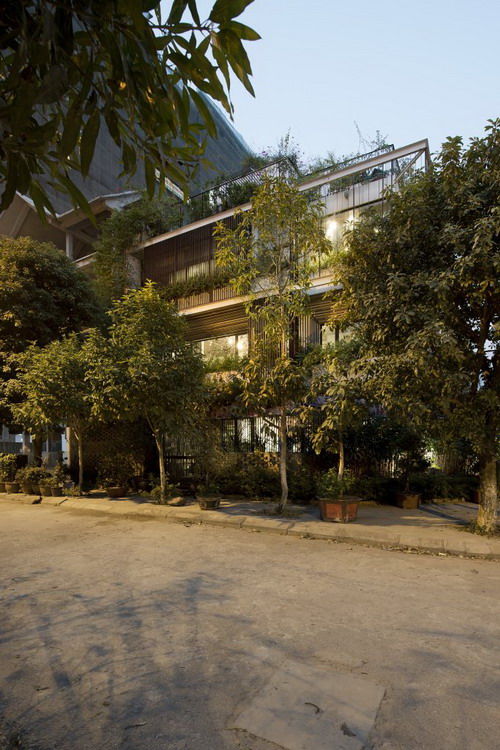 photo 3 1490068088884 - Ngôi nhà phủ đầy cây xanh đẹp rạng ngời trên báo Mỹ ở Hà Nội
