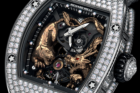 Mẫu đồng hồ Ngọa Hổ Tàng Long cũng ra mắt ngay sau sự thành công của RM 051 Phoenix.