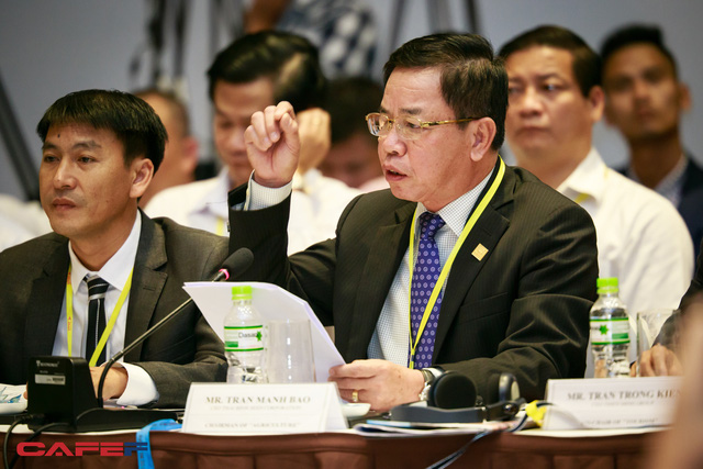 
Ông Trần Mạnh Báo, Chủ tịch HĐQT Công ty Cổ phần Giống Thái Bình (Ảnh: Thành Đạt)
