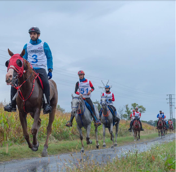 Hoàng tử từng giành cup trong giải đua ngựa Sheikh Mohammed Bin Rashid Al Maktoum Endurance với thành tích 160 km vào năm 2015.