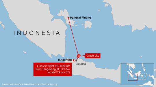 Rơi máy bay Indonesia: Chiếc Boeing tông phải bom mưa? - Ảnh 3.
