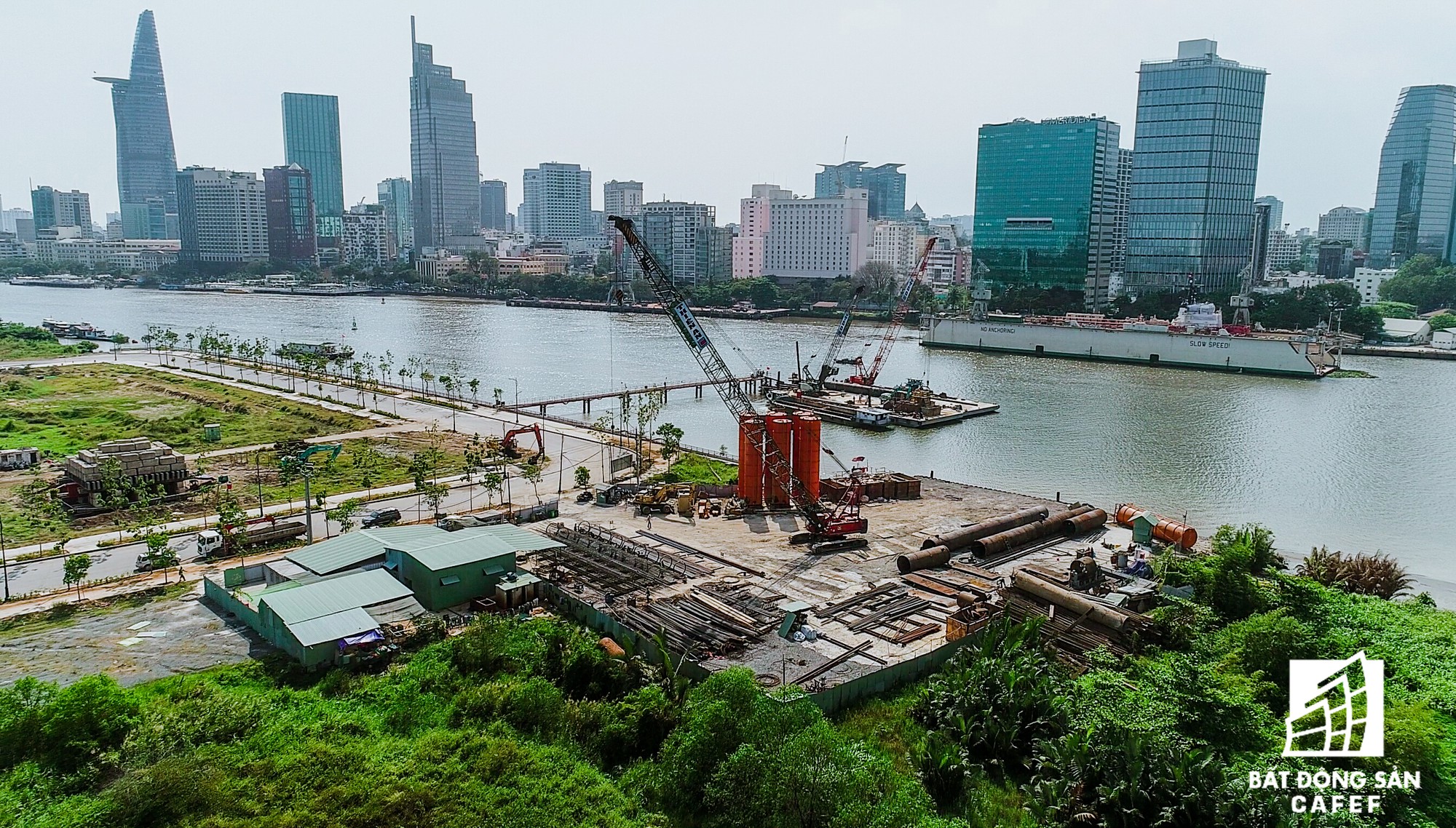 Cận cảnh khu đất vàng tại Thủ Thiêm, nơi dự kiến xây nhà hát giao hưởng 1.500 tỷ đồng - Ảnh 8. Cận cảnh khu đất vàng tại Thủ Thiêm, nơi dự kiến xây nhà hát giao hưởng 1.500 tỷ đồng - Ảnh 8.