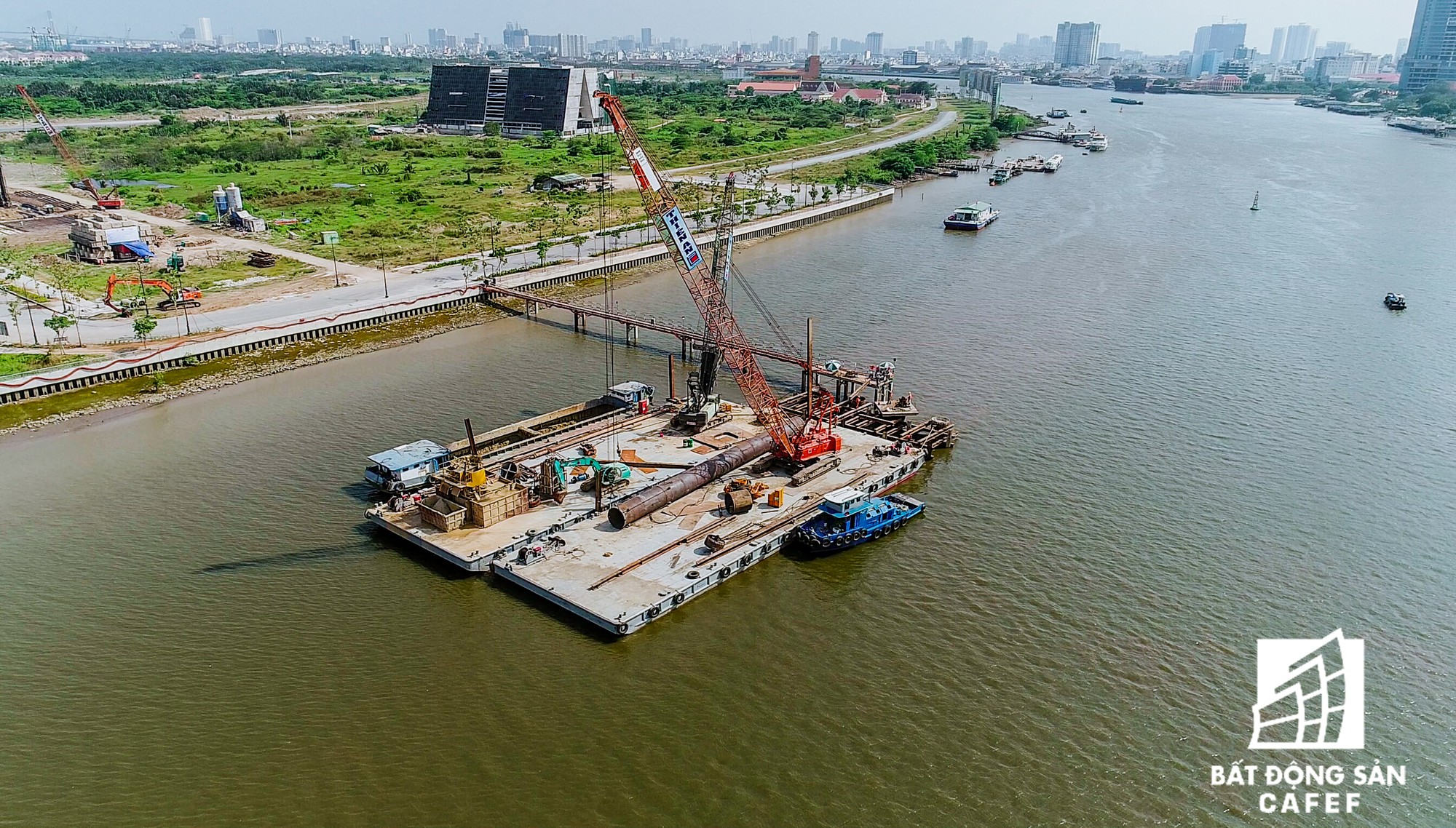 Cận cảnh khu đất vàng tại Thủ Thiêm, nơi dự kiến xây nhà hát giao hưởng 1.500 tỷ đồng - Ảnh 9. Cận cảnh khu đất vàng tại Thủ Thiêm, nơi dự kiến xây nhà hát giao hưởng 1.500 tỷ đồng - Ảnh 9.