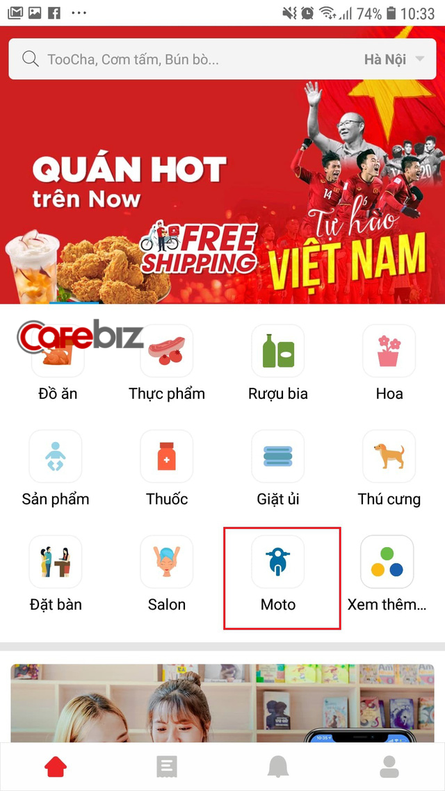 Now (Foody) chính thức mở dịch vụ xe ôm sang chảnh tại Hà Nội, tung ưu đãi áp đảo Go-Viet, chỉ 5.000 đồng/cuốc - Ảnh 1.