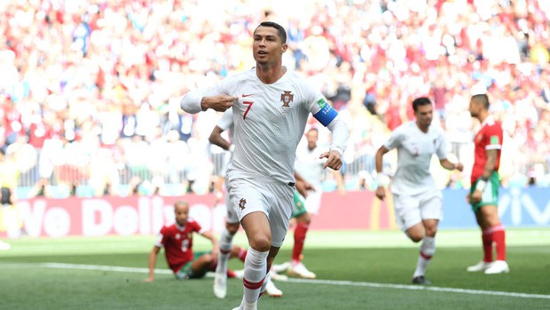 Ronaldo phá thêm một kỷ lục sau bàn thắng vào lưới Morocco - Ảnh 1.