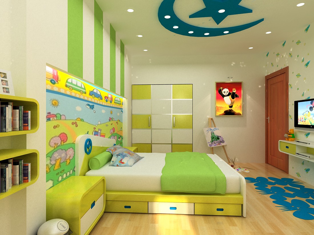 Những điều cần lưu ý khi thiết kế nội thất phòng ngủ trẻ em