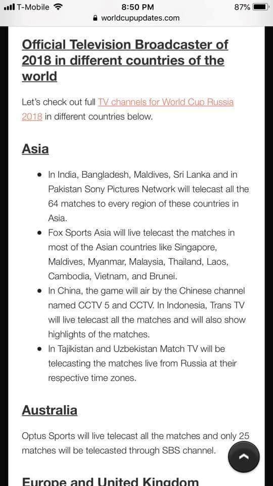 Fox Sports không có bản quyền phát sóng World Cup 2018 tại Việt Nam  - Ảnh 1.