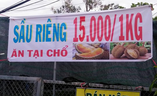 Thực hư về “sầu riêng ăn trả hạt giá 15.000 đồng/kg - Ảnh 1.