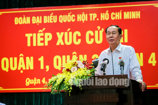 Những bức ảnh quý về Chủ tịch nước Trần Đại Quang - Ảnh 12.
