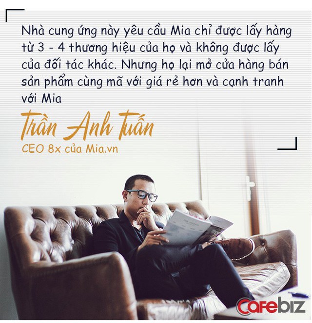 Chân dung CEO 8x của Mia.vn: Thời sinh viên đã kiếm trăm triệu/tháng từ bán balo, từng gặp khó khi nhà cung ứng chủ chốt rút toàn bộ hàng hóa và yêu cầu trả công nợ ngày giáp Tết