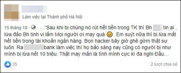 Tự xưng nhân viên ngân hàng đọc vanh vách các giao dịch rồi đòi mã OTP, thủ đoạn mới của hacker khiến nhiều người sợ hãi - Ảnh 2.