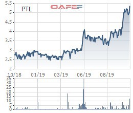 PTL tăng 35% từ đầu tháng, Phó Giám đốc Petroland (PTL) đăng ký bán hơn 15 triệu cổ phiếu - Ảnh 1.