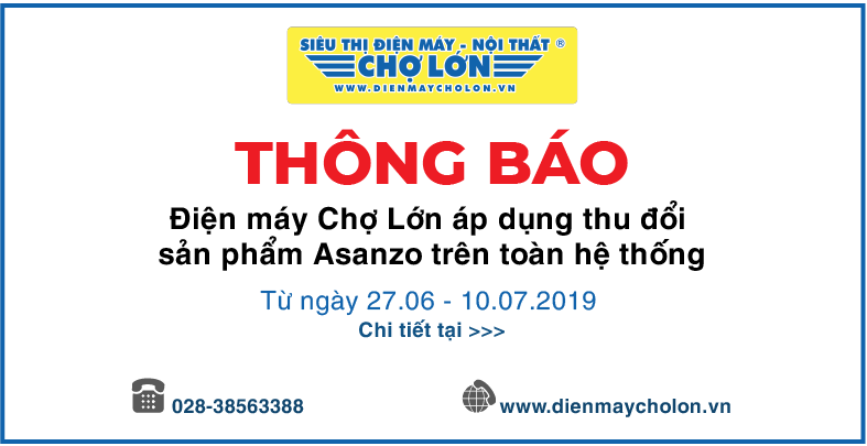 Đến lượt Điện Máy Xanh và Điện máy Chợ Lớn thông báo thu đổi tivi Asanzo trên toàn hệ thống   - Ảnh 3.