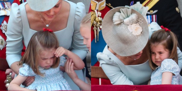 Công chúa Charlotte lè lưỡi trêu ngươi đám đông, cách Kate Middleton xử trí khiến nhiều người thán phục - Ảnh 5.