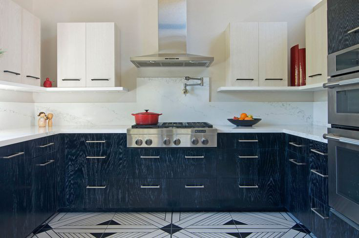 12 thiết kế căn bếp hiện đại đẹp sang trọng và gọn gàng - Ảnh 5.