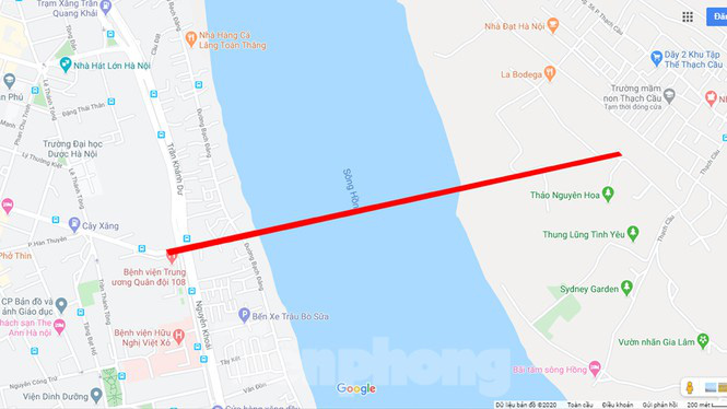 Cận cảnh nơi dự kiến xây dựng cầu Trần Hưng Đạo nối quận Long Biên - Hoàn Kiếm - Ảnh 7.