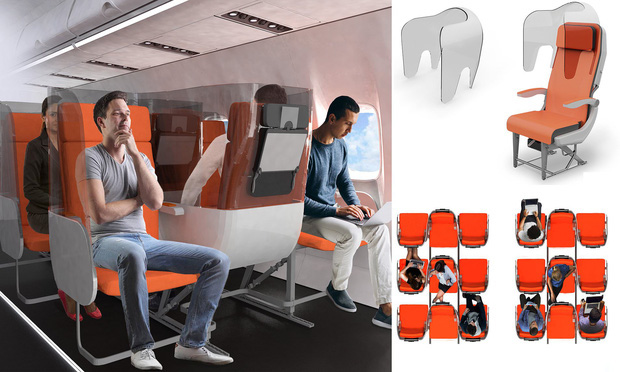 Cận cảnh khoang máy bay hạng phổ thông trong tương lai: Du khách có thể thoải mái nằm dài với thiết kế ghế ngồi hoàn toàn mới - Ảnh 1.