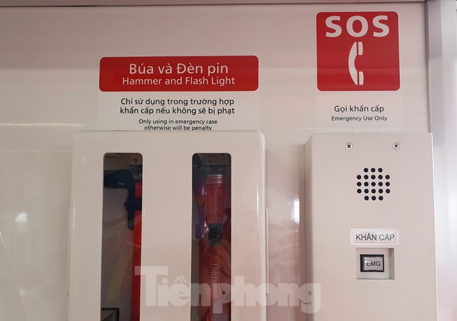 Có gì bên trong đoàn tàu metro số 1 của TPHCM? - Ảnh 9. Có gì bên trong đoàn tàu metro số 1 của TPHCM? - Ảnh 9.