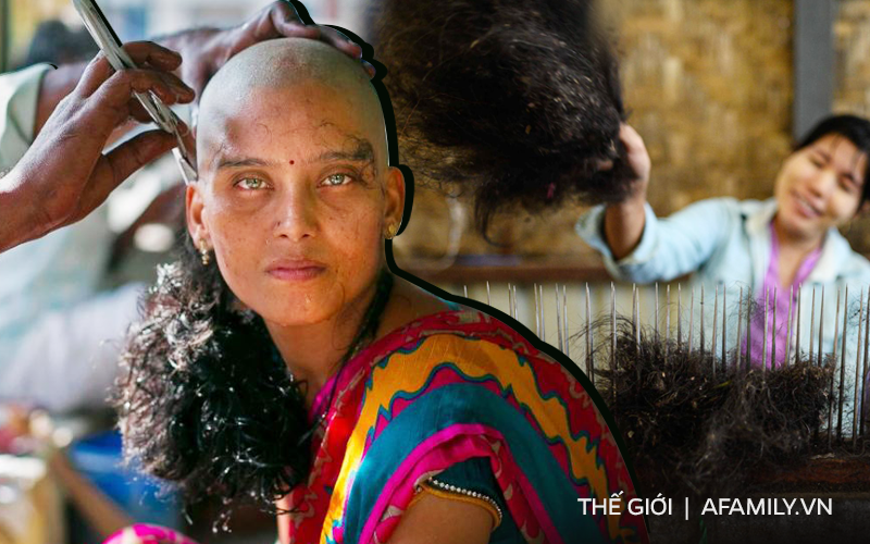Hàng năm có hơn 42 triệu tấn tóc phụ nữ được bán cho dân buôn ...