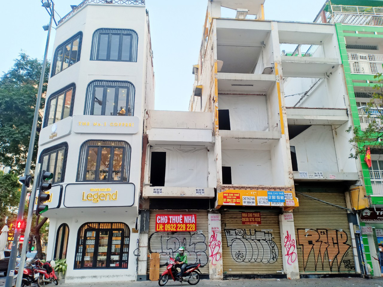 Mặt bằng nhà phố cho thuê trung tâm Sài Gòn đang phục hồi trở lại