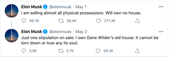  Elon Musk vừa bán căn biệt thự trị giá 7 triệu USD với giá chỉ 300.000 USD  - Ảnh 1.