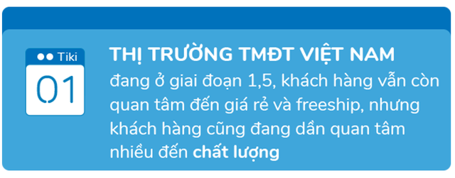 Phó TGĐ Tiki: Nếu chỉ dùng tiền và dựa vào tiền để đánh chiếm thị trường, điều đó rất dễ ‘gây nghiện’!  - Ảnh 1.