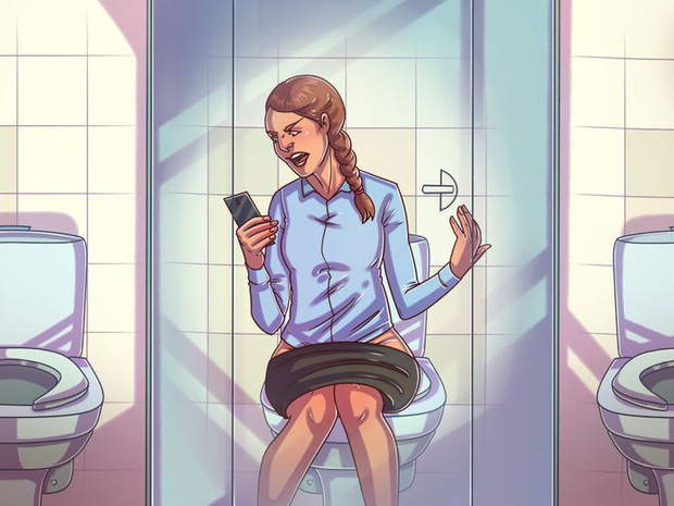 Tại sao chúng ta nên ngừng mang điện thoại vào nhà vệ sinh: có 5 vấn đề sẽ xảy đến nếu bạn cứ duy trì thói quen này - Ảnh 3.