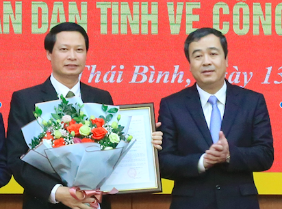 Thái Bình bổ nhiệm Trưởng Ban Nội chính, Chánh Văn phòng UBND tỉnh - Ảnh 1.