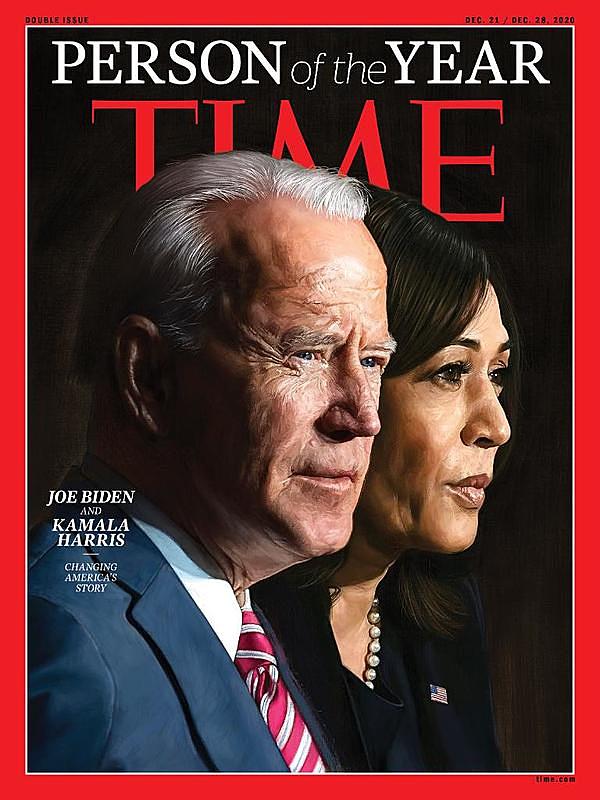 Time chọn Joe Biden, Kamala Harris là Nhân vật của Năm - Ảnh 1.