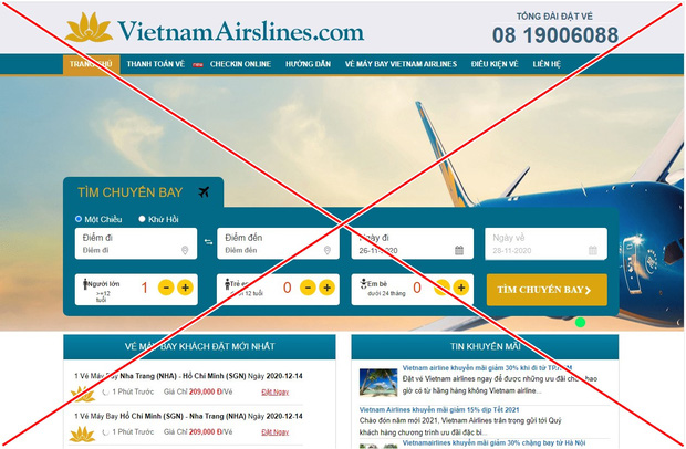 Hieupc ra tay, góp phần xoá sổ 2 trang web giả Vietnam Airlines và Vietjet Air lừa đảo bán vé máy bay! - Ảnh 1.