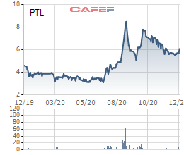 Hàng chục triệu cổ phiếu PTL được giao dịch, cơ cấu cổ đông lớn của Petroland lại thay đổi - Ảnh 1.