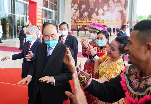 Chùm ảnh: Đại hội đại biểu toàn quốc các dân tộc thiểu số Việt Nam - Ảnh 2. Chùm ảnh: Đại hội đại biểu toàn quốc các dân tộc thiểu số Việt Nam - Ảnh 2.