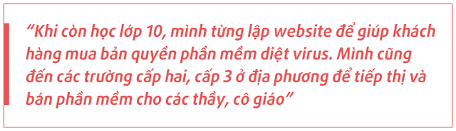  Chân dung Trần Ngọc Thái: Nam sinh Quảng Ngãi lớp 10 đã bán phần mềm diệt virus ‘dạo’ trở thành CEO startup triệu USD, tăng gấp đôi người dùng trong Covid-19  - Ảnh 2.