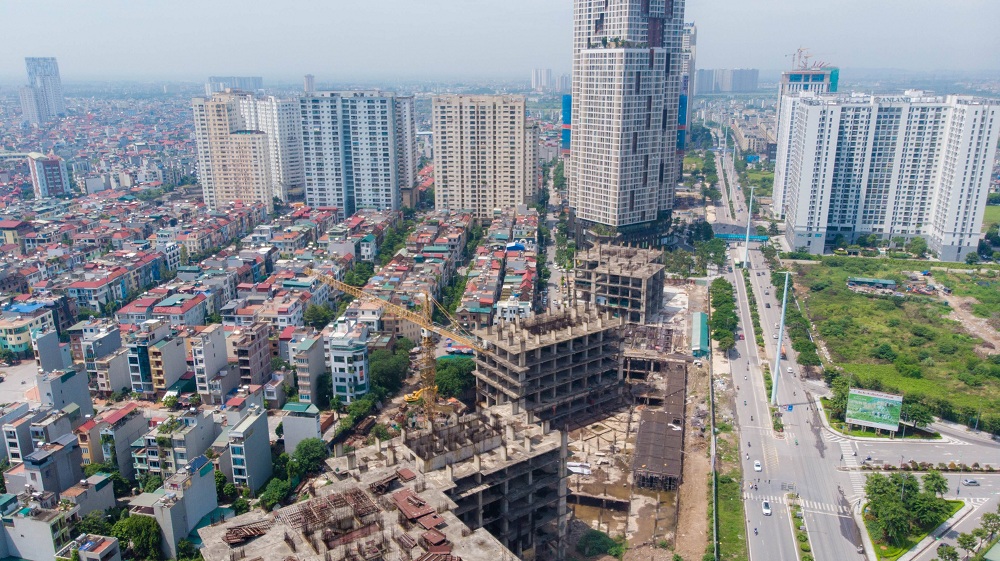 Một phần của dự án 10.000 tỷ đồng ở Hà Nội trở thành những khối nhà hoang - Ảnh 3.
