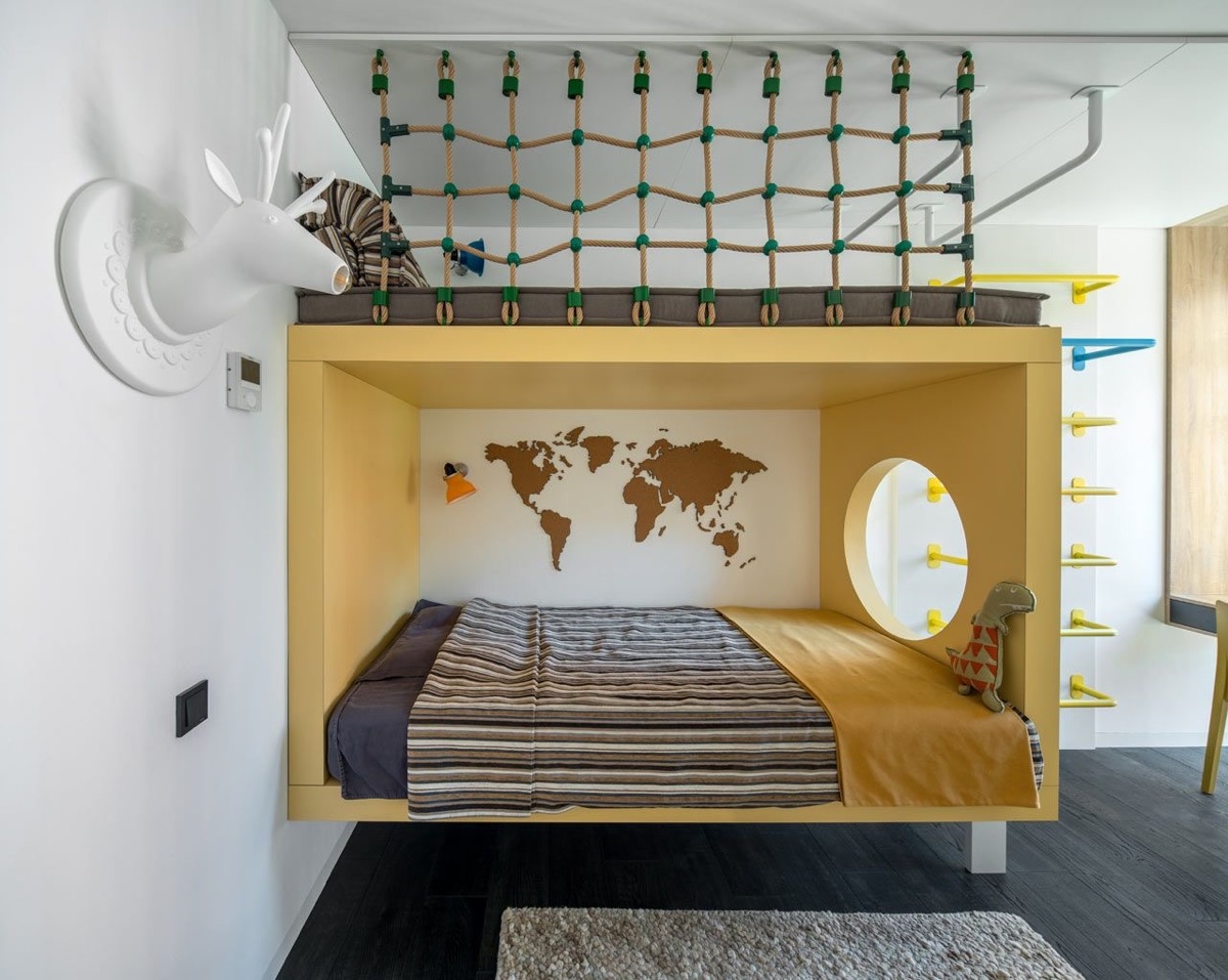 Những không gian phòng ngủ trẻ em rực rỡ sắc màu - Ảnh 11.