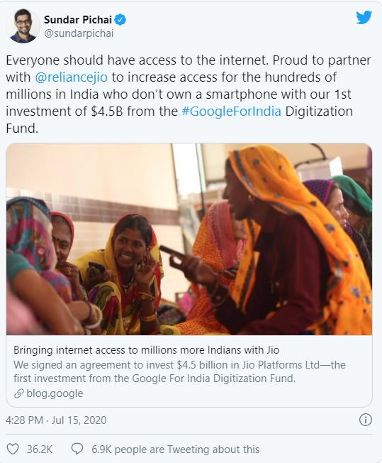 Mới thành lập từ 2019, vì đâu công ty Ấn Độ Jio Platform liên tiếp được Facebook, Google cùng hàng loạt quỹ tên tuổi rót vào vài chục tỷ USD? - Ảnh 5.