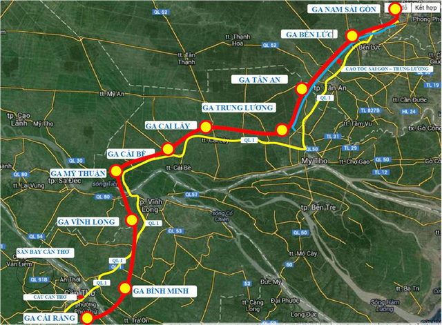 Hai nhà đầu tư Anh và Mỹ quan tâm tới dự án đường sắt 10 tỷ USD nối TP.HCM - Cần Thơ - Ảnh 1.