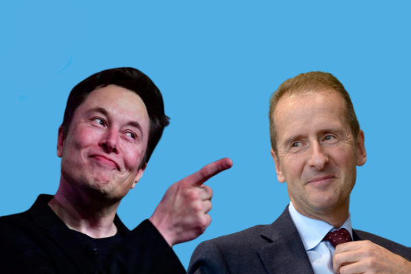 CEO Volkswagen tuyên chiến với Elon Musk - Ảnh 1.