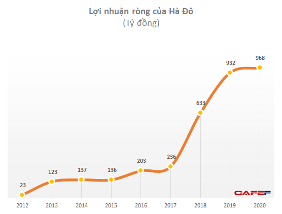 Tập đoàn Hà Đô báo lãi sau thuế 1.260 tỷ năm 2020, tăng 13% năm trước - Ảnh 3.