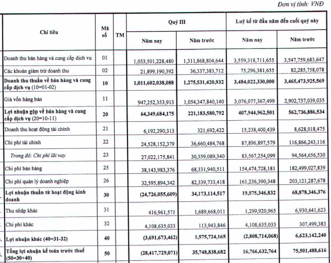 Casumina (CSM): Quý 3/2021 lần đầu báo lỗ 28 tỷ đồng trước áp lực kép Covid-19 và giá đầu vào - Ảnh 1. Casumina (CSM): Quý 3/2021 lần đầu báo lỗ 28 tỷ đồng trước áp lực kép Covid-19 và giá đầu vào - Ảnh 1.