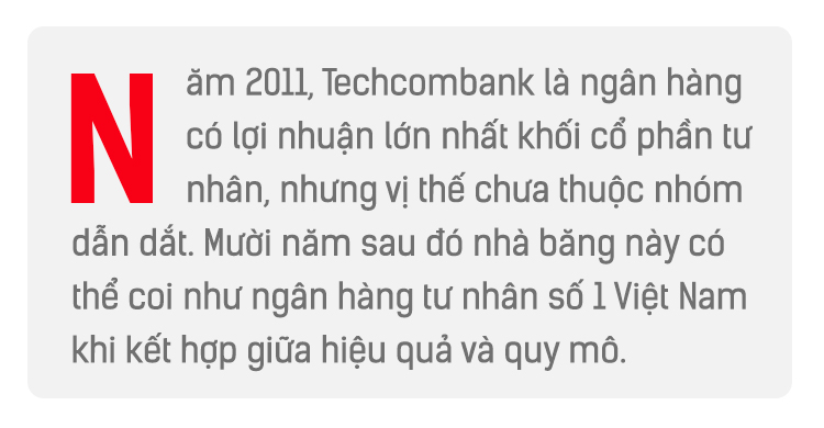 Techcombank thành công đến từ chiến lược tập trung vào khách hàng tốt