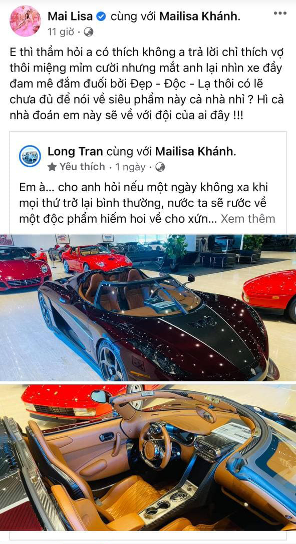 Hoàng Kim Khánh đích thân bay đi đón siêu phẩm được đồn đoán là Koenigsegg Regera, Tuấn Hưng bình luận nhất Việt Nam - Ảnh 4.