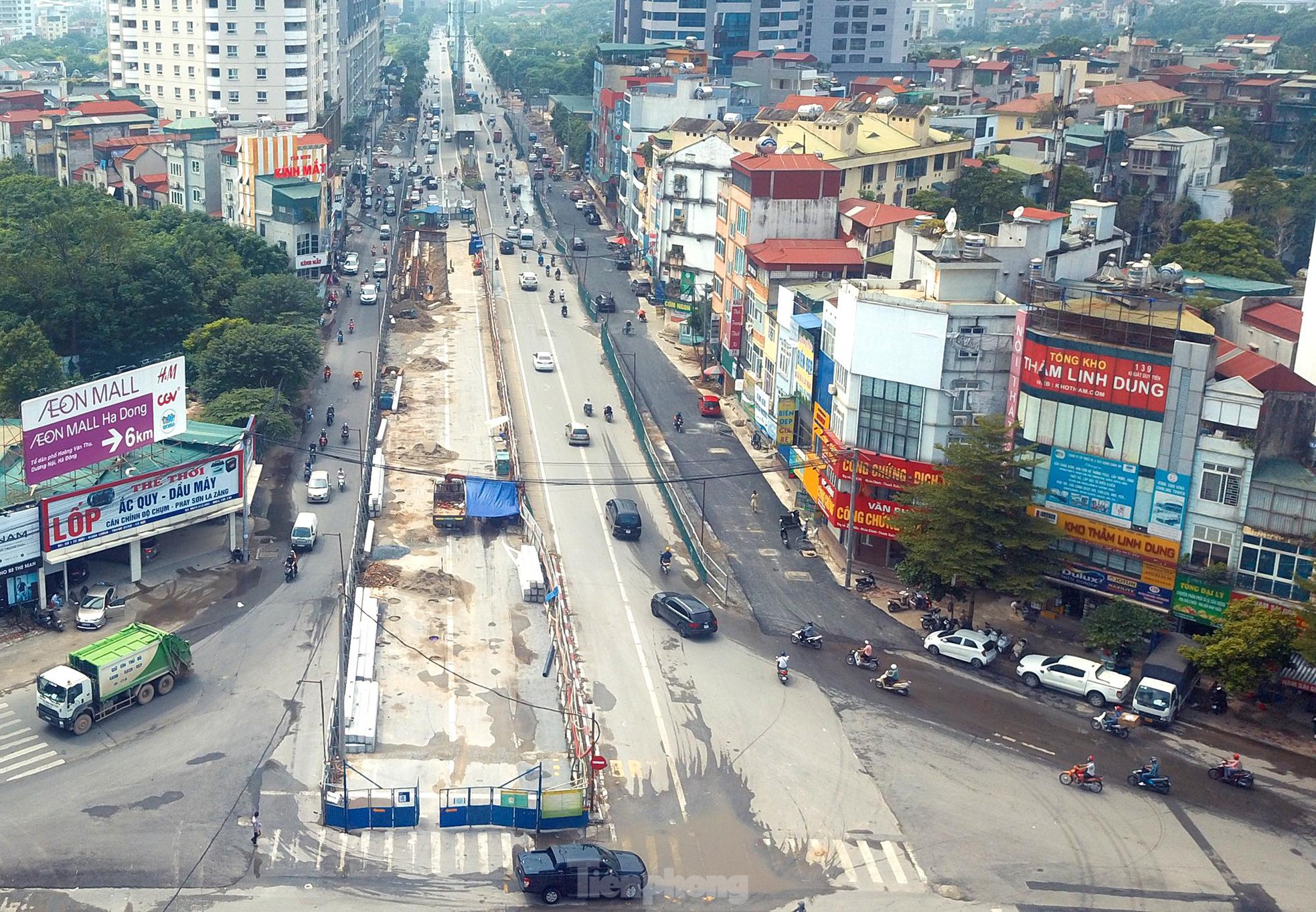 Dự án trọng điểm hầm chui Lê Văn Lương đang thi công hiện ra sao sau thời gian giãn cách? - Ảnh 2.