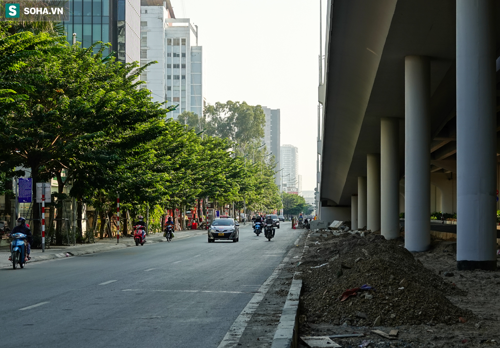 ẢNH: Đường cao tốc trên cao đẹp như trời Âu ở thủ đô sắp được kết nối tiện lợi bất ngờ - Ảnh 9.