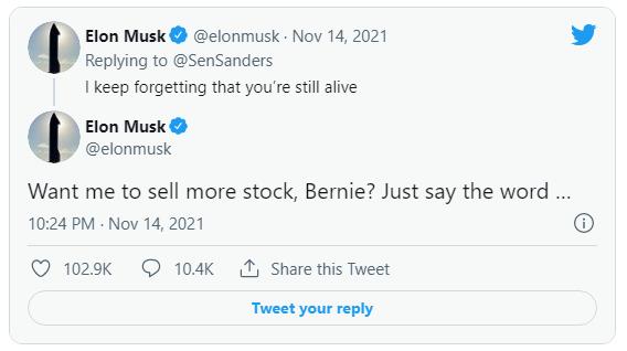 Elon Musk tiếp tục gây bão Twitter: “Ông muốn tôi bán thêm cổ phiếu sao?” - Ảnh 2.