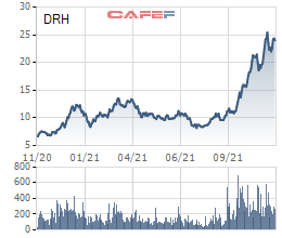 DRH Holdings sắp chào bán 63 triệu cổ phiếu tăng vốn điều lệ lên gấp đôi, dự kiến nâng sở hữu tại KSB lên 36% - Ảnh 1.