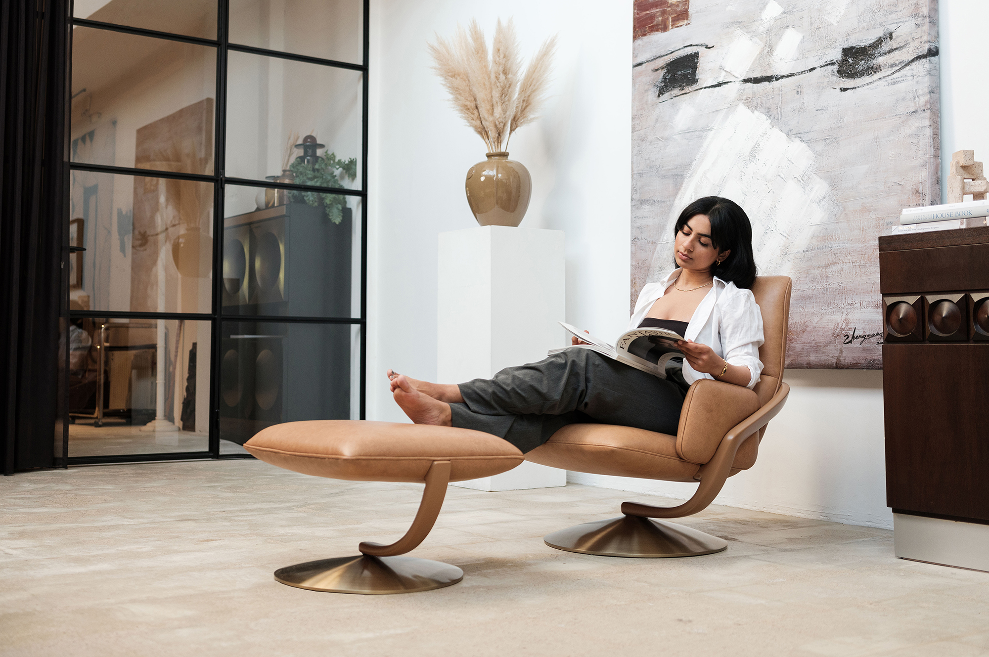 Массажное кресло ego lounge chair eg8801