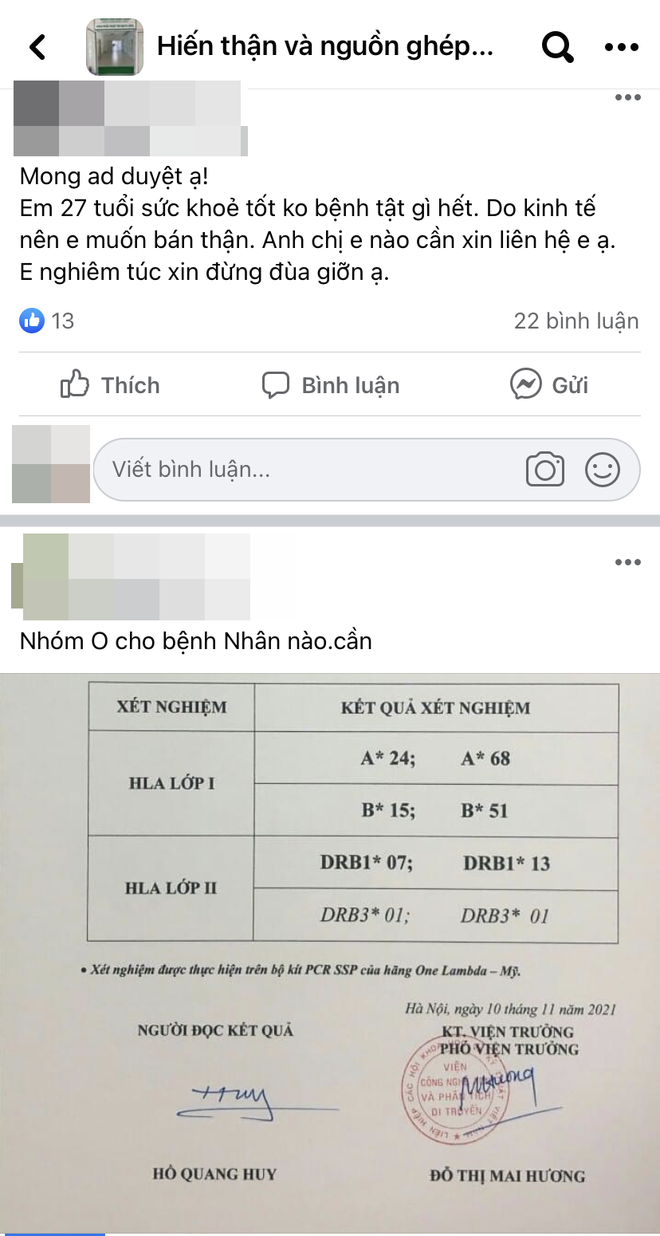 Phóng sự đặc biệt đường dây mua bán nội tạng - kỳ 1: Đằng sau những group hiến tạng nhân đạo và đoạn chat mồi người bán gây sốc - Ảnh 7.